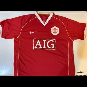 Manchester United vintage jersey, Nike